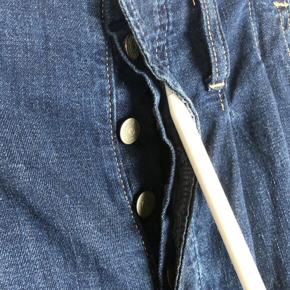 POLO RALPH LAUREN Paper Bag Jeans Women's 26 High Waist‎ Pleated Relaxed Baggy - Picture 11 of 11